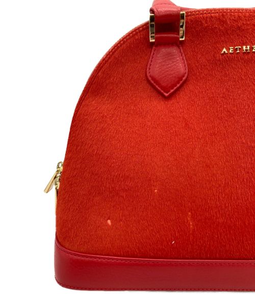 AETHER（エーテル）AETHER (エーテル) 2WAYバッグ レッドの古着・服飾アイテム