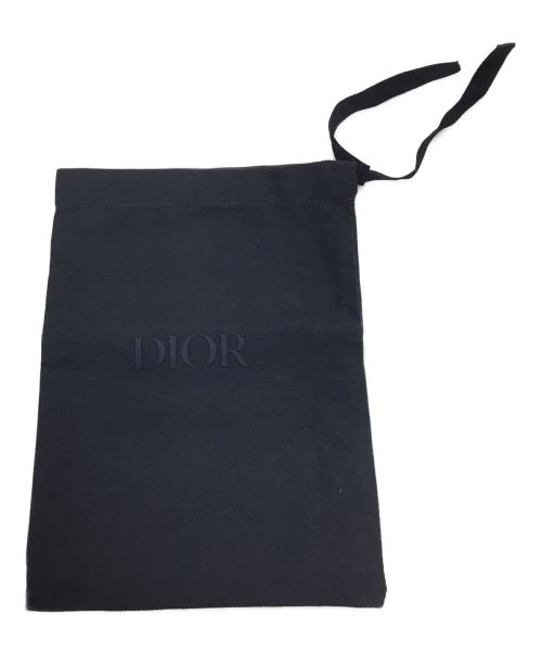 Dior（ディオール）Dior (ディオール) 2つ折り財布 ブラックの古着・服飾アイテム