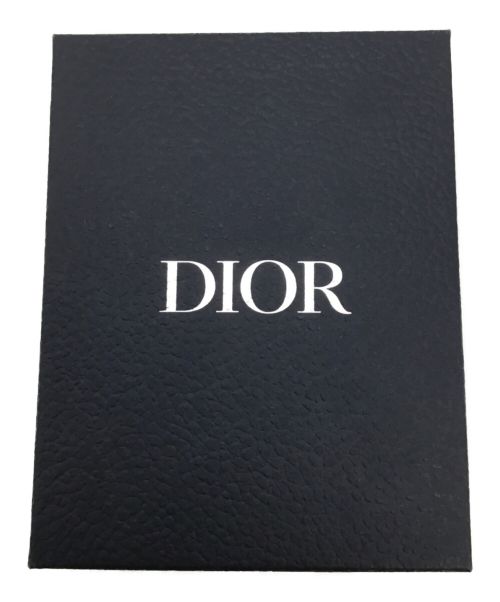 Dior（ディオール）Dior (ディオール) 2つ折り財布 ブラックの古着・服飾アイテム