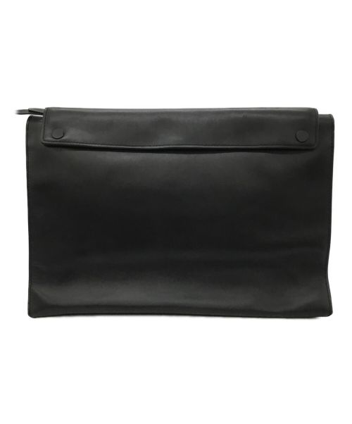 3.1 phillip lim（スリーワンフィリップリム）3.1 phillip lim (スリーワンフィリップリム) クラッチバッグ ブラックの古着・服飾アイテム