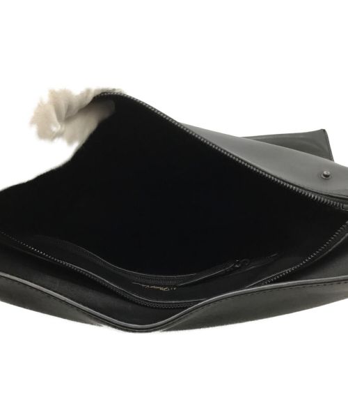 3.1 phillip lim（スリーワンフィリップリム）3.1 phillip lim (スリーワンフィリップリム) クラッチバッグ ブラックの古着・服飾アイテム