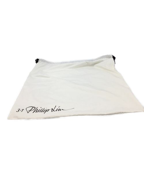 3.1 phillip lim（スリーワンフィリップリム）3.1 phillip lim (スリーワンフィリップリム) クラッチバッグ ブラックの古着・服飾アイテム