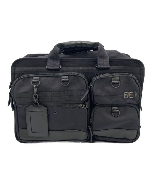 PORTER（ポーター）PORTER (ポーター) 2WAYブリーフケース ブラックの古着・服飾アイテム