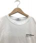 ADER (アデル) Tシャツ ホワイト サイズ:Free：580円