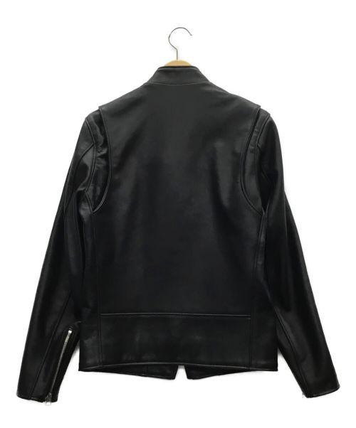 SCHOTT BROS.（ショットブロス）SCHOTT BROS. (ショット) シングルレザーライダースジャケット ブラック サイズ:34の古着・服飾アイテム