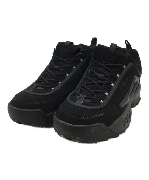 FILA（フィラ）FILA (フィラ) スニーカー ブラック サイズ:23.5の古着・服飾アイテム