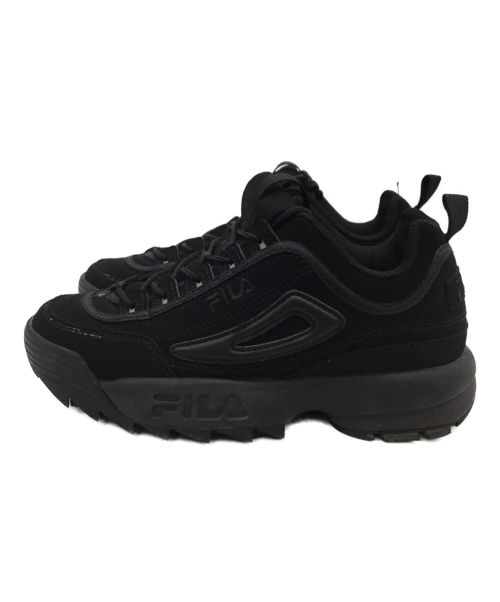 FILA（フィラ）FILA (フィラ) スニーカー ブラック サイズ:23.5の古着・服飾アイテム