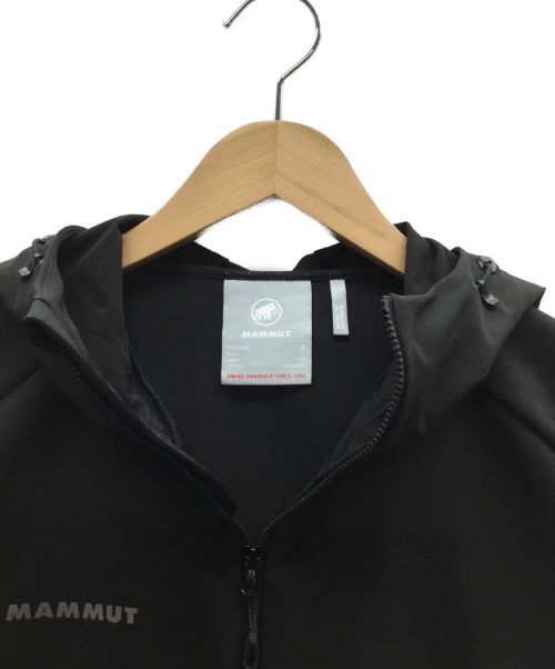 MAMMUT（マムート）MAMMUT (マムート) Macun SO Hooded Jacket AF Men ブラック サイズ:Sの古着・服飾アイテム