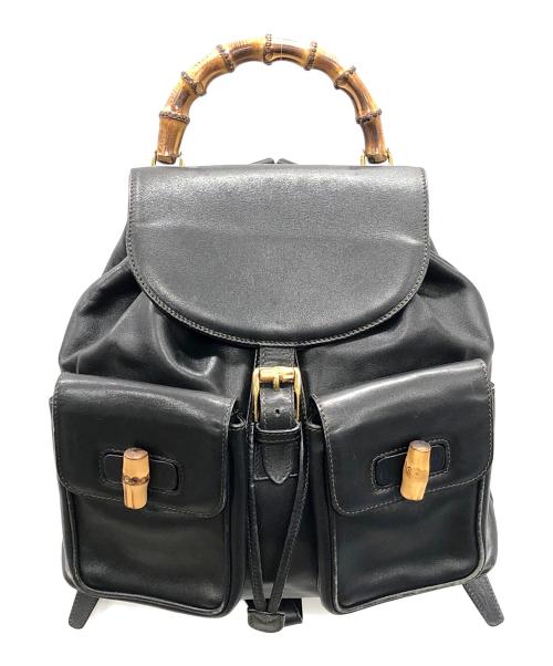 GUCCI（グッチ）GUCCI (グッチ) リュック ブラック サイズ:実寸サイズにてご確認ください。の古着・服飾アイテム