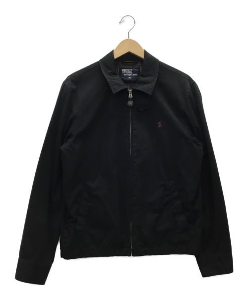 POLO RALPH LAUREN（ポロ・ラルフローレン）POLO RALPH LAUREN (ポロ・ラルフローレン) ブルゾン ブラック サイズ:Mの古着・服飾アイテム