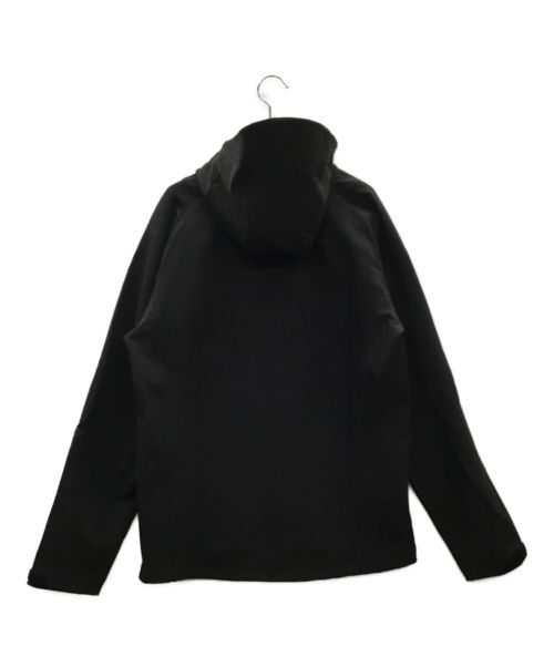 POLEWARDS（ポールワーズ）POLEWARDS (ポールワーズ) CORDURA SOFTSHELL HOODIE ブラック サイズ:Lの古着・服飾アイテム
