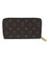 LOUIS VUITTON（ルイ ヴィトン）の古着「ジッピーウォレット」｜ブラウン
