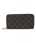 LOUIS VUITTON (ルイ ヴィトン) ジッピーウォレット ブラウン：49800円