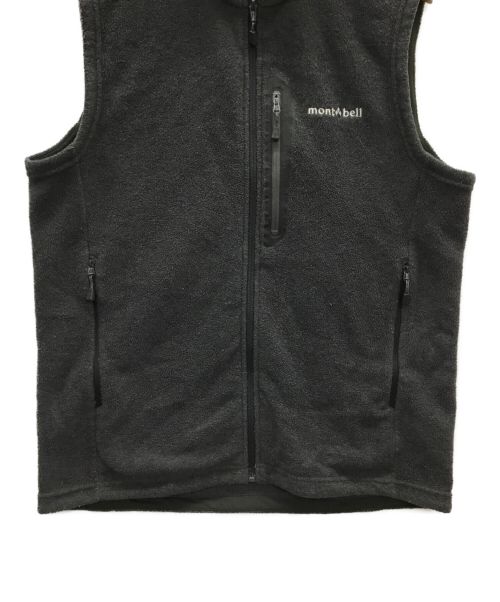 mont-bell（モンベル）mont-bell (モンベル) フリースベスト グレー サイズ:Lの古着・服飾アイテム
