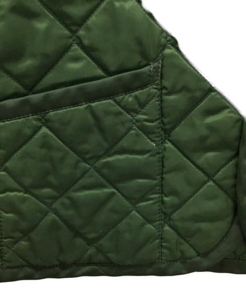 LAVENHAM（ラベンハム）LAVENHAM (ラベンハム) キルティングジャケット グリーン サイズ:36の古着・服飾アイテム