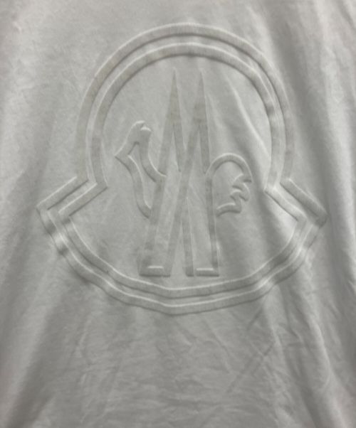 MONCLER（モンクレール）MONCLER (モンクレール) Tシャツ ホワイト サイズ:XLの古着・服飾アイテム