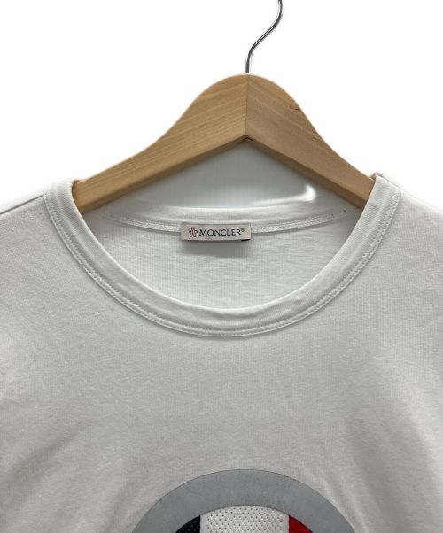 MONCLER（モンクレール）MONCLER (モンクレール) Tシャツ ホワイト サイズ:XLの古着・服飾アイテム