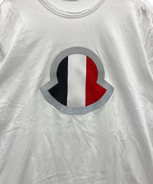 MONCLER（モンクレール）MONCLER (モンクレール) Tシャツ ホワイト サイズ:XLの古着・服飾アイテム