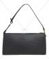 LOUIS VUITTON (ルイ ヴィトン) ポシェット ブラック：39800円