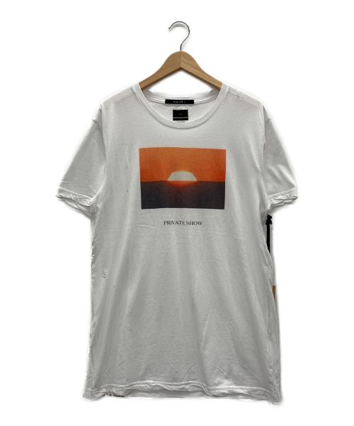 Ksubi（スビ）Ksubi (スビ) ダメージTシャツ ホワイト サイズ:Mの古着・服飾アイテム