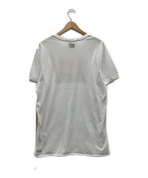 Ksubi（スビ）Ksubi (スビ) ダメージTシャツ ホワイト サイズ:Mの古着・服飾アイテム