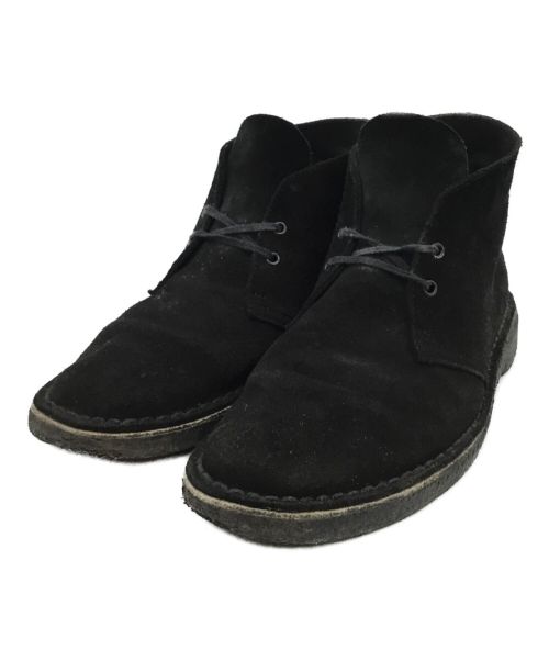 CLARKS（クラークス）CLARKS (クラークス) デザートブーツ ブラック サイズ:25の古着・服飾アイテム