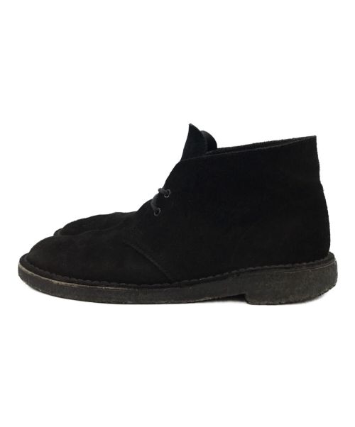 CLARKS（クラークス）CLARKS (クラークス) デザートブーツ ブラック サイズ:25の古着・服飾アイテム
