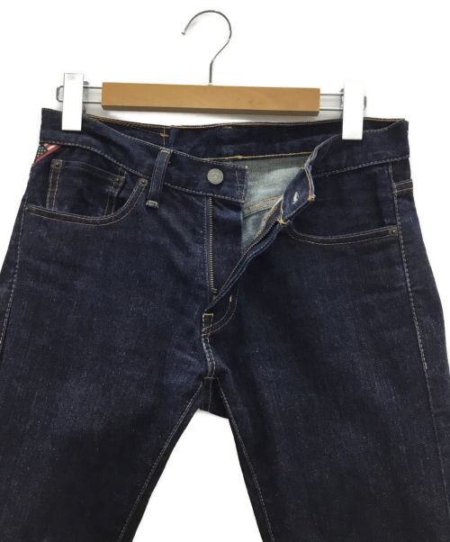 POLO RALPH LAUREN（ポロ・ラルフローレン）POLO RALPH LAUREN (ポロ・ラルフローレン) ダメージ加工デニムパンツ ネイビー サイズ:W32の古着・服飾アイテム