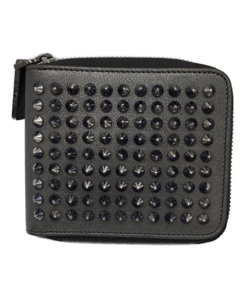 Christian Louboutin（クリスチャン・ルブタン）Christian Louboutin (クリスチャン・ルブタン) 2つ折り財布 グレーの古着・服飾アイテム
