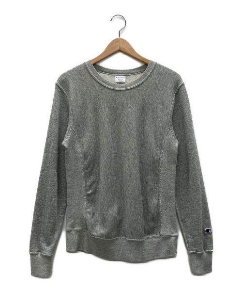 Champion REVERSE WEAVE（チャンピオン リバース ウィーブ）Champion REVERSE WEAVE (チャンピオン リバースウィーブ) REVERSE WEAVEスウェット グレー サイズ:Mの古着・服飾アイテム