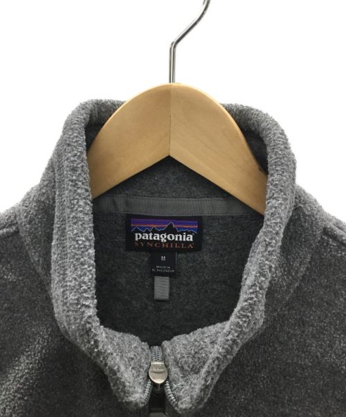 Patagonia（パタゴニア）Patagonia (パタゴニア) シンチラベスト グレー サイズ:Mの古着・服飾アイテム