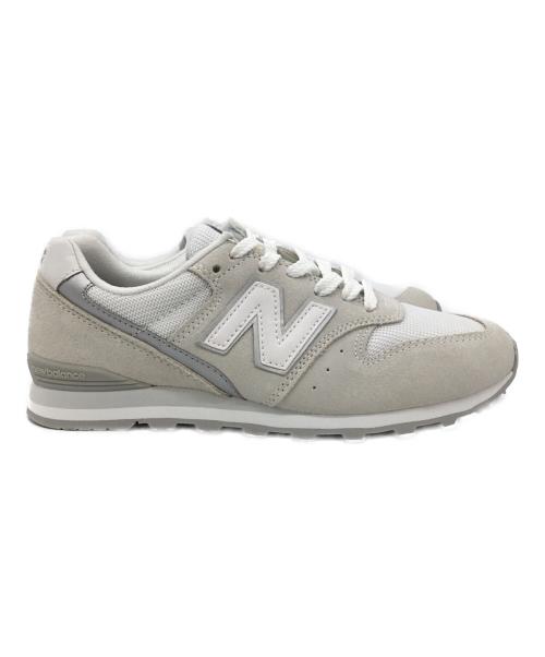 NEW BALANCE（ニューバランス）NEW BALANCE (ニューバランス) スニーカー ライトグレー×ホワイト サイズ:23の古着・服飾アイテム