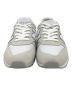 NEW BALANCE (ニューバランス) スニーカー ライトグレー×ホワイト サイズ:23：6800円