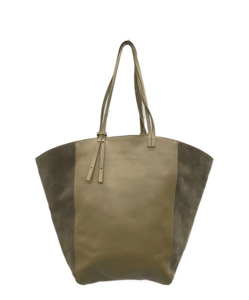 H.V.F.N（ハブファン）H.V.F.N (ハブファン) トートバッグ ブラウンの古着・服飾アイテム