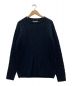 nano・universe（ナノユニバース）の古着「ケーブルニット」｜ネイビー
