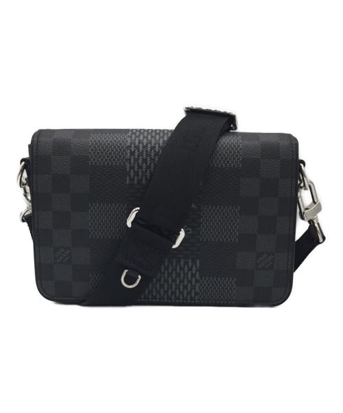 LOUIS VUITTON（ルイ ヴィトン）LOUIS VUITTON (ルイ ヴィトン) ステュディオ メッセンジャー ブラックの古着・服飾アイテム