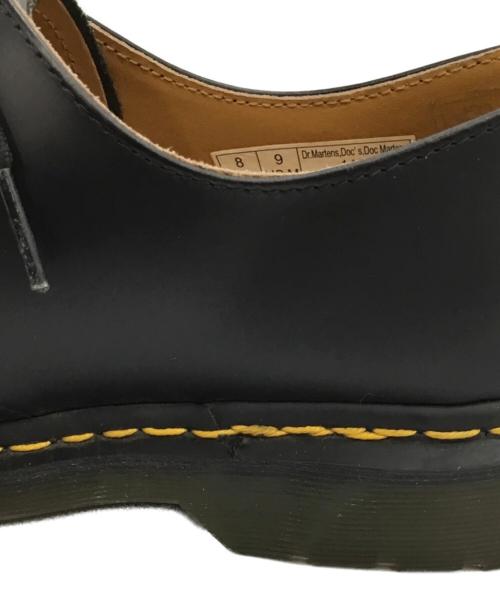 Dr.Martens（ドクターマーチン）Dr.Martens (ドクターマーチン) 3ホールシューズ ブラック サイズ:UK8の古着・服飾アイテム