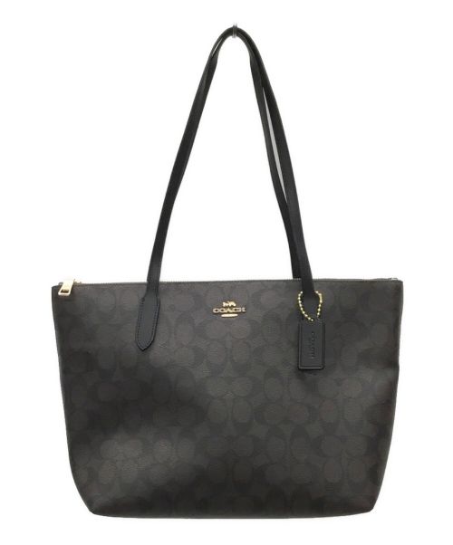 COACH（コーチ）COACH (コーチ) トートバッグ ブラウンの古着・服飾アイテム