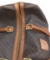 中古・古着 CELINE (セリーヌ) マカダム柄ボストンバッグ ブラウン：11000円