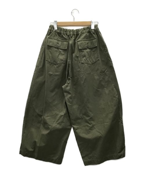 ichi（イチ）ichi (イチ) ワイドパンツ カーキ サイズ:不明の古着・服飾アイテム