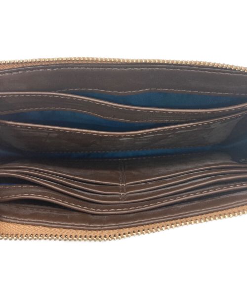 COACH（コーチ）COACH (コーチ) 長財布 ベージュの古着・服飾アイテム