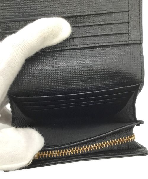 agnes b voyage（アニエスベーボヤージュ）agnes b voyage (アニエスベーボヤージュ) 2つ折り財布 ブラックの古着・服飾アイテム