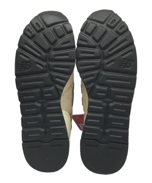 NEW BALANCE（ニューバランス）NEW BALANCE (ニューバランス) M990V1 バイ テディ・サンティス ベージュ/グリーン ベージュ×グリーン サイズ:27.5 未使用品の古着・服飾アイテム