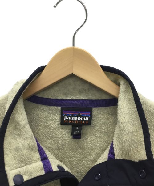 Patagonia（パタゴニア）Patagonia (パタゴニア) シンチラ スナップT ベージュ サイズ:Sの古着・服飾アイテム