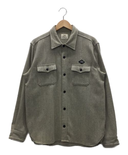 RADIALL（ラディアル）RADIALL (ラディアル) ウールシャツ ベージュ サイズ:Lの古着・服飾アイテム