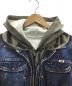 TALKING ABOUT THE ABSTRACTION (トーキング アバウト ジ アブストラクション) ジップパーカー ブルー サイズ:M：4800円