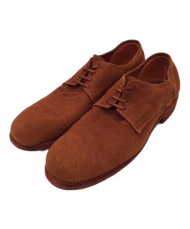 中古・古着通販】GUIDI (グイディ) ダービーシューズ ブラウン サイズ