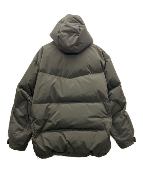 UNIQLO（ユニクロ）UNIQLO  (ユニクロ) JIL SANDER (ジルサンダー) ダウンジャケット カーキ サイズ:3XLの古着・服飾アイテム
