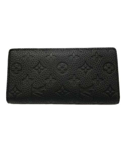 LOUIS VUITTON（ルイ ヴィトン）LOUIS VUITTON (ルイ ヴィトン) 長財布 ブラックの古着・服飾アイテム