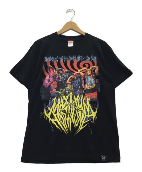 マキシマムザホルモン（マキシマムザホルモン）マキシマムザホルモン (マキシマムザホルモン) Tシャツ ブラック サイズ:Mの古着・服飾アイテム